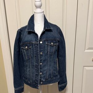 J. Crew Dark Blue Jean Jacket